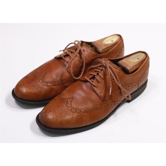 Cole Haan Mens Collen Brown Wingtip Oxford Dress Shoes 9.5 M main image 11